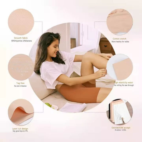 Biker Shorts - White